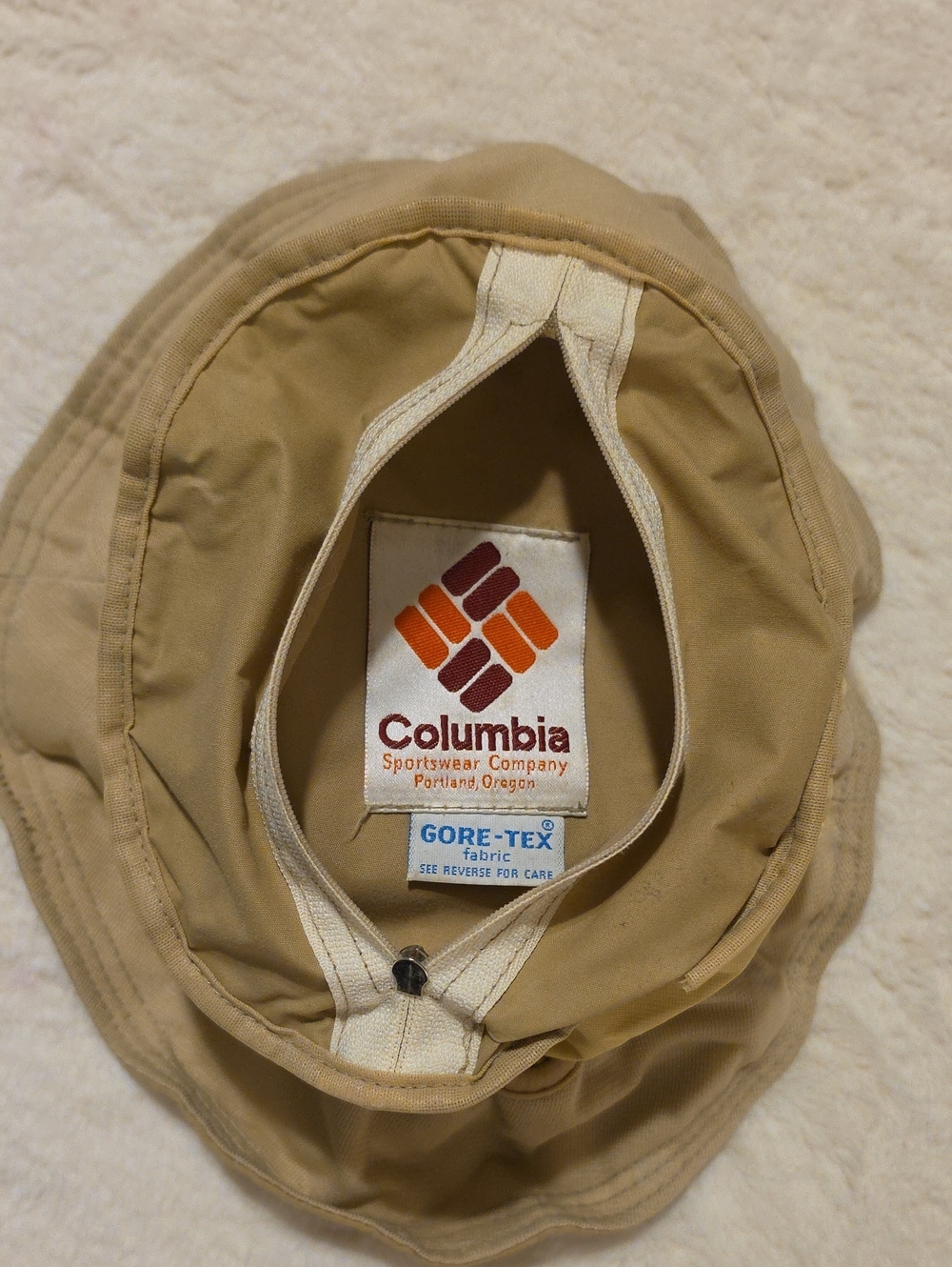 Vintage COLUMBIA GORE-TEX FABRIC MADE IN USA Bucket hat Unisex